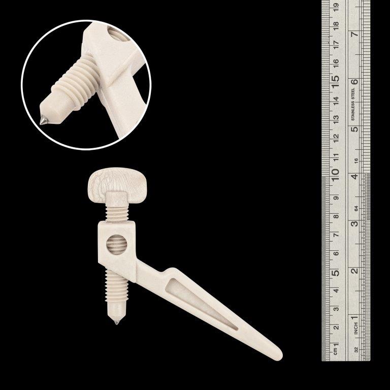 Spartan Wedge Clamp in Radel, with titanium tip