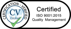 Certified ISO 9001: 2015 Quality Management