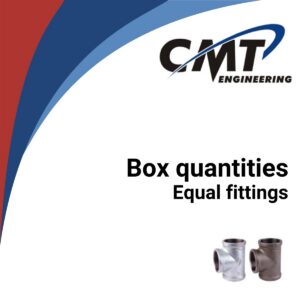 Box quantities of equal fittings